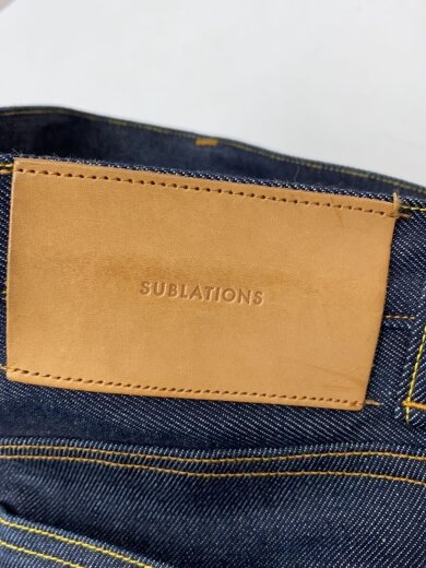 商品画像：TUCK WIDE DENIM PANTS/1/デニム/NVY/S101449// 5