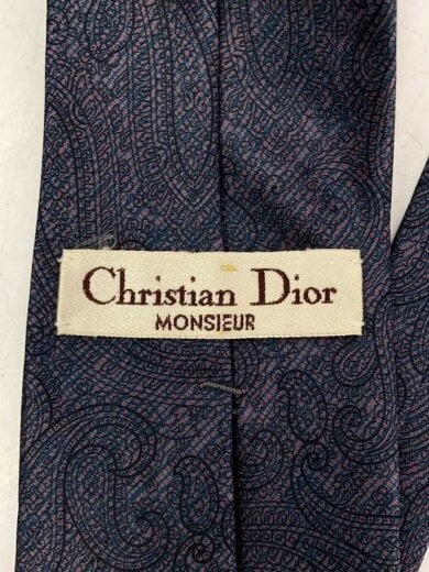 商品画像：ネクタイ/シルク/NVY/メンズ 2