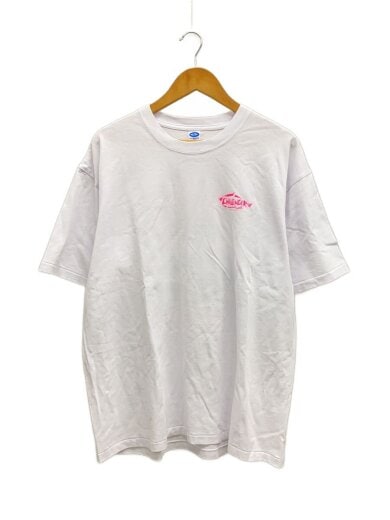 商品画像：Tシャツ/L/コットン/WHT/プリント 1