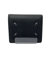 2つ折り財布/レザー/BLK/レディース/S56UI0140