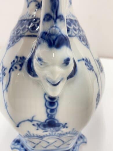 商品画像：ティーポット/ブルーフルーテッド/フルレース/顔つき 7