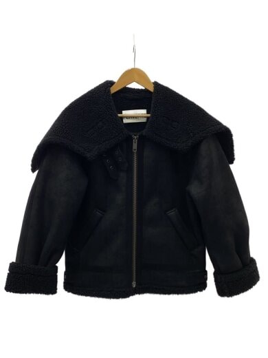 商品画像：FAKE MOUTON JACKET/ジャケット/FREE/ポリエステル/BLK/0118030006 1