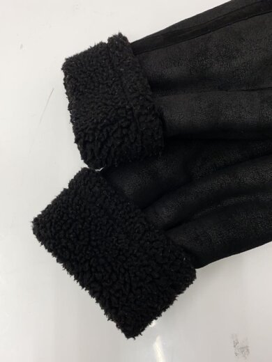 商品画像：FAKE MOUTON JACKET/ジャケット/FREE/ポリエステル/BLK/0118030006 5