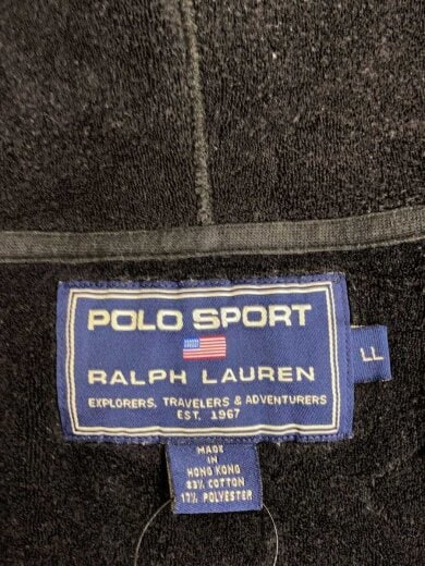 商品画像：ジップパーカー/LL/コットン/BLK/KK-RS-BA0568 3