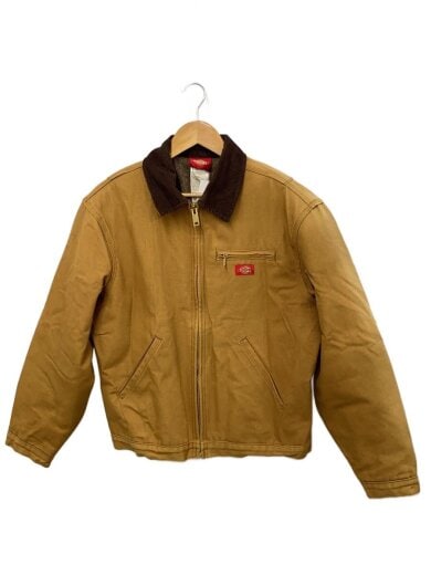 商品画像：ジャケット/M/コットン/BRW/無地/W435BC8 1