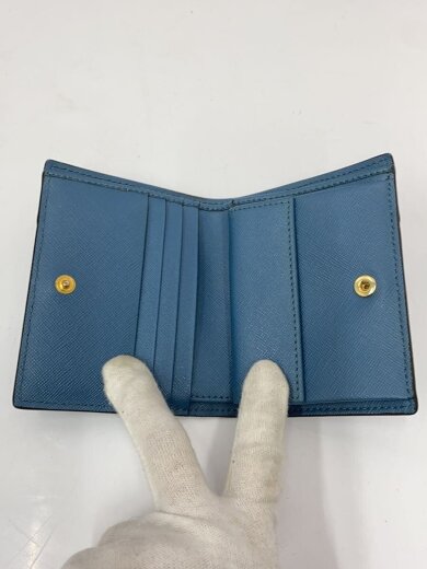 商品画像：2つ折り財布/レザー/IDG/無地/レディース 3