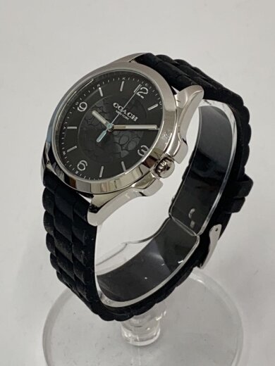 商品画像：腕時計/アナログ/ラバー/BLK/BLK 2