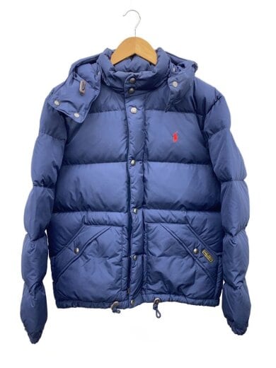 商品画像：ダウンジャケット/M/ポリエステル/NVY/無地/0200014380 1