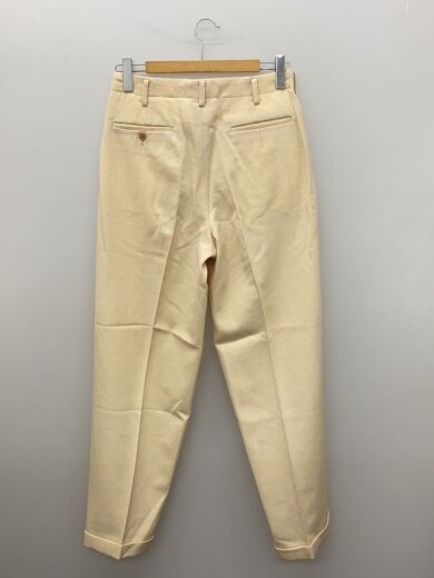 商品画像：90s/ウール2タックスラックスパンツ/M/ウール/BEG/無地/ML-P02-111 2