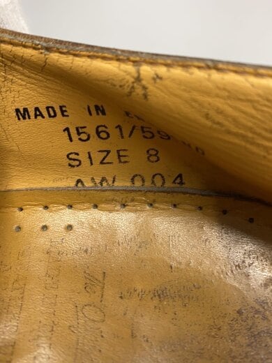 商品画像：レースアップブーツ/UK8/BRW/イングランド製/内側ひび割れ有 5