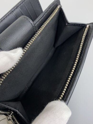 商品画像：2つ折り財布/PVC/BLK/レディース/CW786// 5