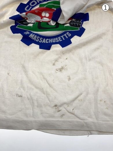 商品画像：Tシャツ/M/コットン/WHT/70s 5