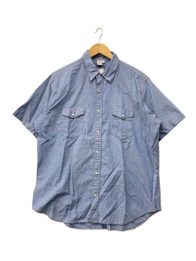 商品画像：90s/長袖シャツ/XL/コットン/IDG/無地// 1
