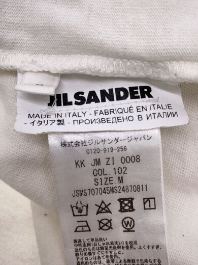 商品画像：Tシャツ/M/コットン/WHT/プリント/穴有// 3