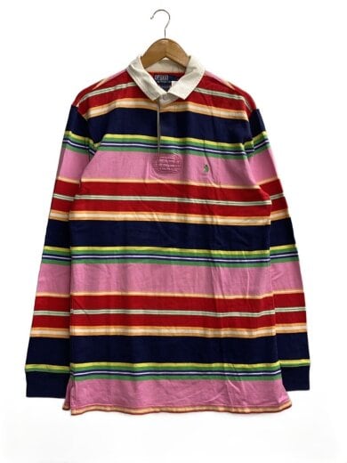 商品画像：90s/ラガーシャツ/XL/コットン/マルチカラー// 1