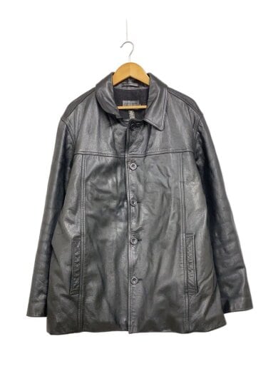 商品画像：90s/カーコート/XL/レザー/BLK// 1
