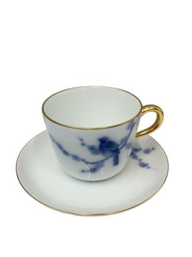 商品画像：カップ&ソーサー/四季の花鳥画/冬 1
