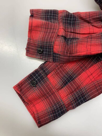 商品画像：長袖シャツ/36/コットン/RED/オンブレCK// 5