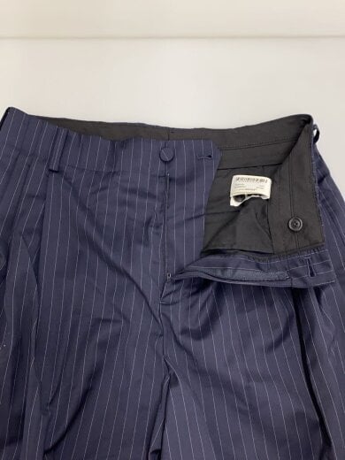 商品画像：ストレートパンツ/--/ウール/NVY/ストライプ/7380/656/401// 3