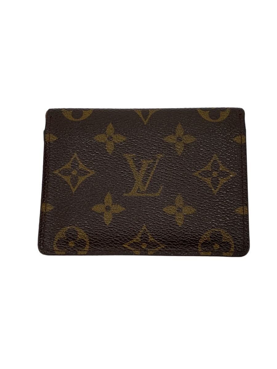LOUIS VUITTON / ポルト・2カルト・ヴェルティカル_モノグラム・キャンバス/--/BRW/レディース