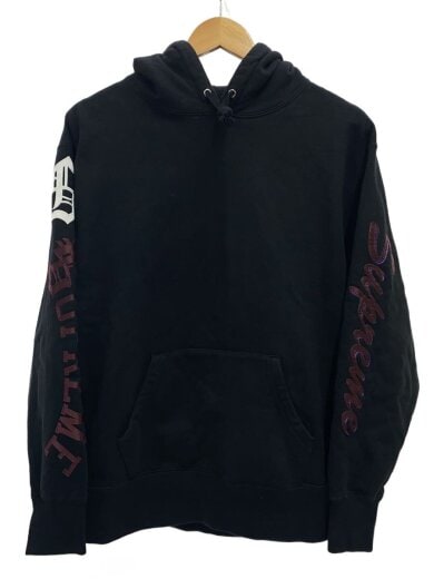 商品画像：21FW/MULTI LOGO HOODED/パーカー/S/コットン/BLK 1