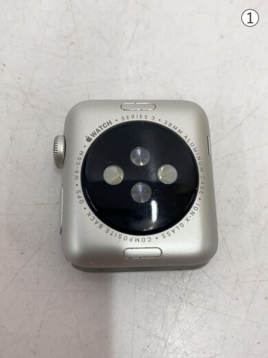 商品画像：Apple Watch Series 3 GPSモデル 38mm MTEY2J/A [ホワイトスポーツバンド]// 2