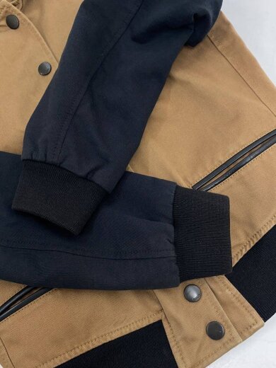 商品画像：ブルゾン/varsity jacket/ヨゴレ/BRW/無地 7