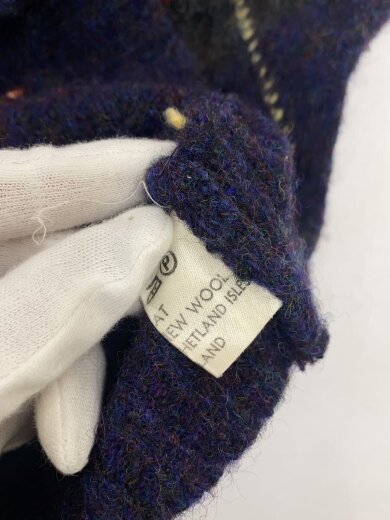 商品画像：SHETLAND ISLAND/カーディガン(厚手)/M/ウール/PUP/総柄 6