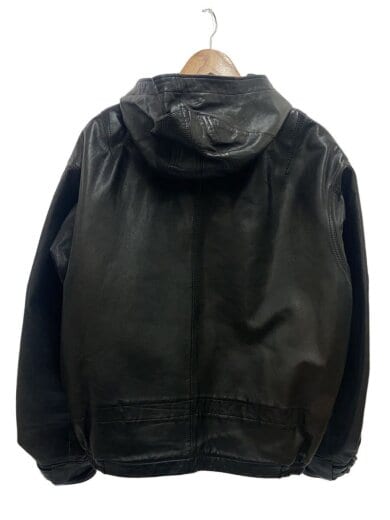 商品画像：レザージャケット・ブルゾン/--/牛革/BLK/無地/P0393LAL07 2