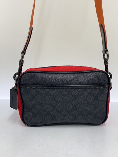 商品画像：ショルダーバッグ/レザー/BLK/総柄 4