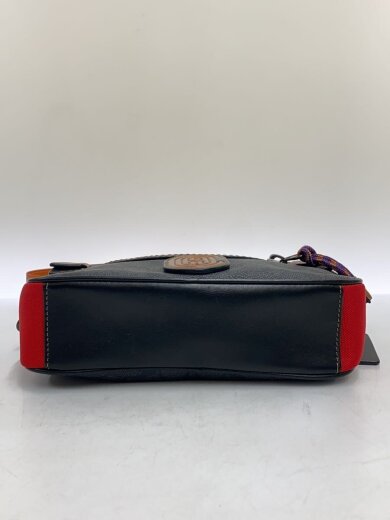 商品画像：ショルダーバッグ/レザー/BLK/総柄 6