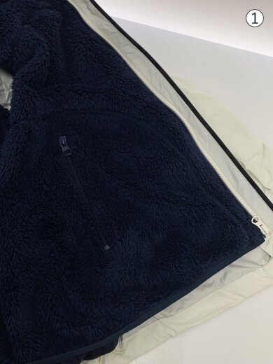 商品画像：ジャケット/5/--/WHT/無地/053-6220101 7