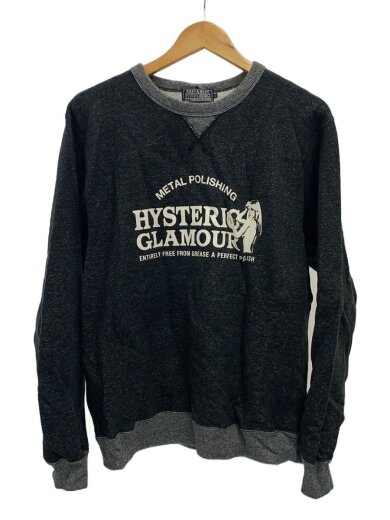 商品画像：スウェット/L/コットン/BLK/無地/02233CS07 1