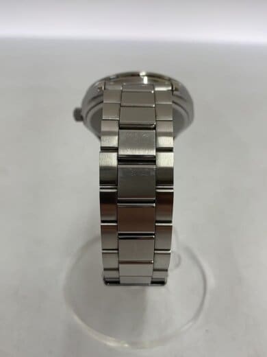 商品画像：ソーラー腕時計/アナログ/ステンレス/BLK/SLV/7B72-0AC0 4