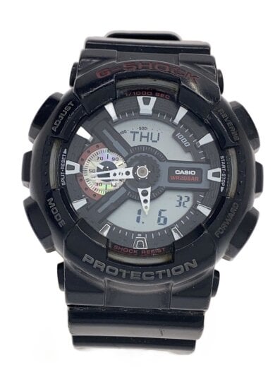 商品画像：クォーツ腕時計・G-SHOCK/デジアナ/ラバー/BLK/BLK 1