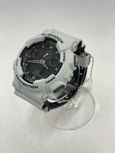 商品画像：腕時計/デジアナ/ラバー/BLK/WHT/GA-100L 2