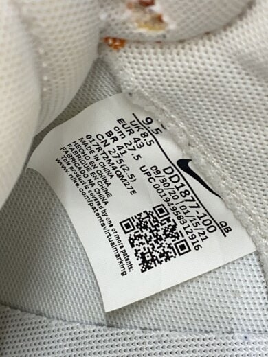 商品画像：BLAZER LOW/SACAI_ブレーザー ロー サカイ/27.5cm/ORN 6