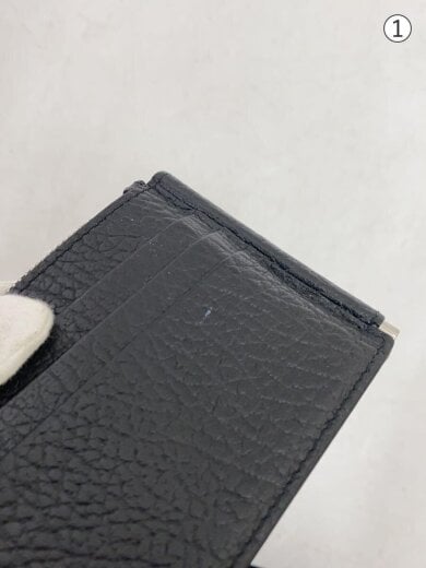 商品画像：2つ折り財布/レザー/BLK/無地/メンズ/SA1U10022 7