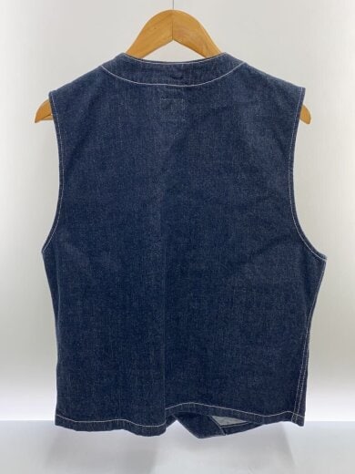 商品画像：ベスト/XL/デニム/NVY/無地 2