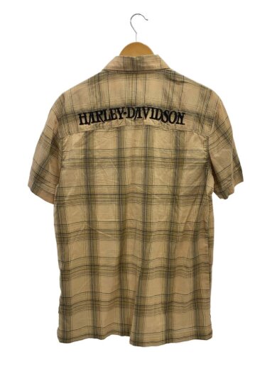 商品画像：半袖シャツ/S/コットン/BEG/チェック 2