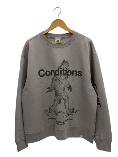 商品画像：スウェット/XL/コットン/GRY/プリント 1