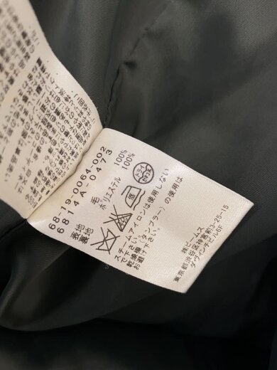 商品画像：コート/36/ウール/GRY/無地/68-19-0064-002// 5