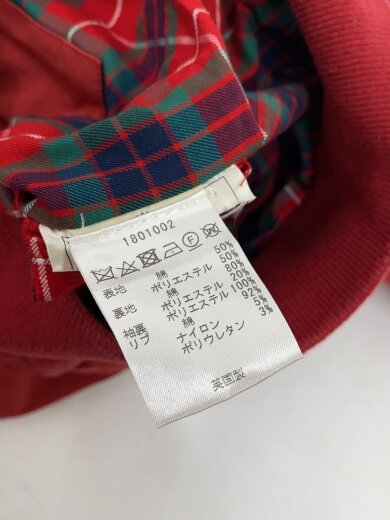 商品画像：ジャケット/38/コットン/RED/無地/1801002 5