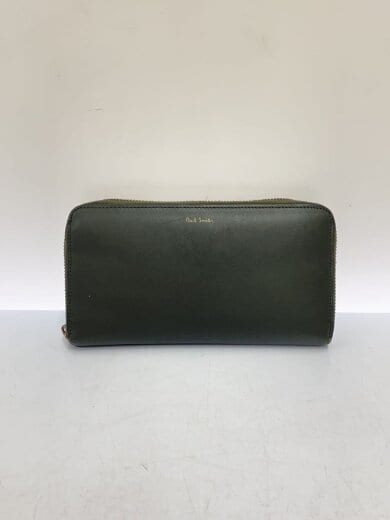 商品画像：長財布/レザー/KHK/無地/メンズ 1