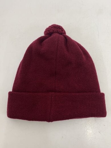 商品画像：ニットキャップ/--/RED/無地/メンズ// 2