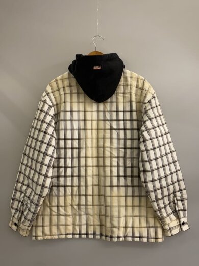 商品画像：23FW/Dickies Plaid Hooded Zip Up Shirt/M/コットン/チェック// 2