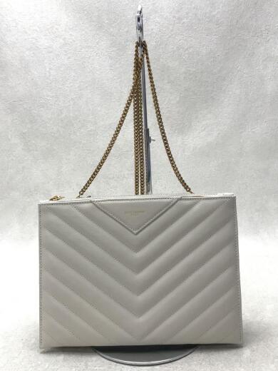 画像：SAINT LAURENTサンローラン/チェーンウォレット/569267/レザー/Vステッチ/トライベッカ4