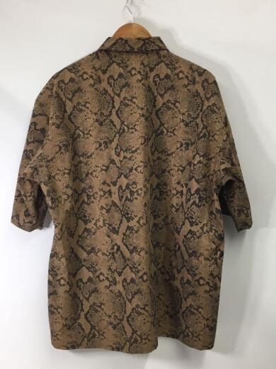 画像：WACKO MARIA × DICKIESDICKIES-WM-WR06/WORK SHIRT/L/ポリエステル/キャメル/2