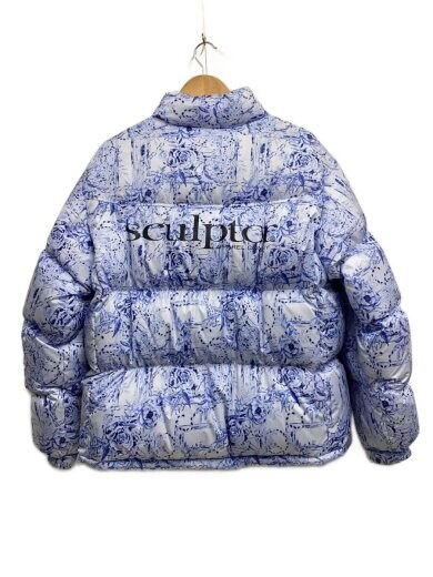 商品画像：パファーダウンジャケット/ダウンジャケット/M/ポリエステル/BLU/総柄/sl007009bw 2