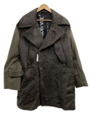 ピーコート/XS/アルパカ/GRY